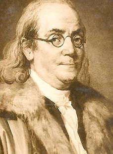 பெஞ்சமின் ஃபிராங்க்ளின் (கி.பி.1706 - கி.பி.1790)