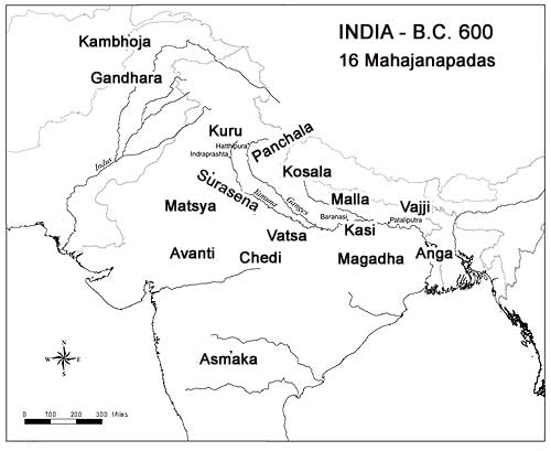 Sixteen Mahajanapadas