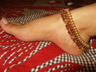 தங்கக் கொலுசு